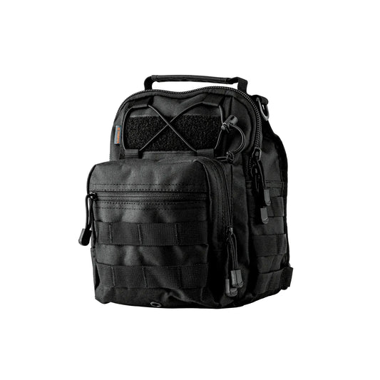 1 unit Black multipurpose tactical backpack, truper