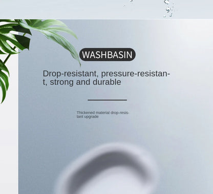 Folding Wash Basin Multi-purpose Washbasin Lightweight Hanging Collapsible Basin for Camping Sink and RV Sinks Cleaning Tool