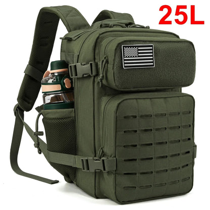 25L/45L Tactical Backpack for Women/men Outdoor Hiking